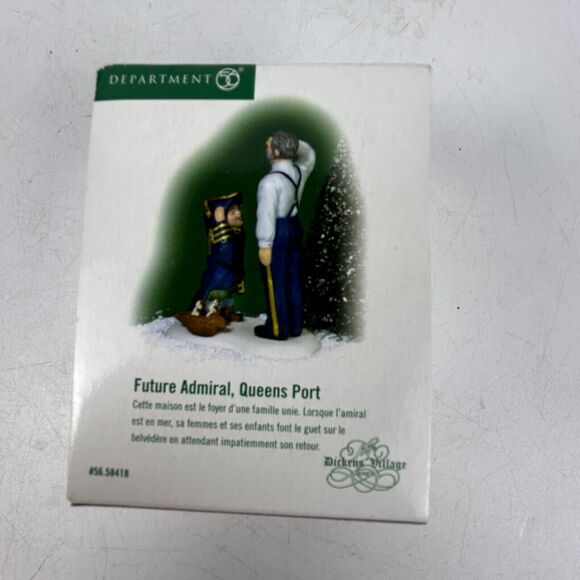 Department 56 Heritage Collection Dickens Village Future Admiral, Queen's Port - Picture 2 of 6